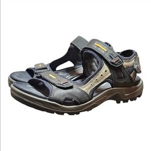 Ecco Yucatan Men's Sandals Black River Hiking Shoes Size 44 EU 10-10.5 US